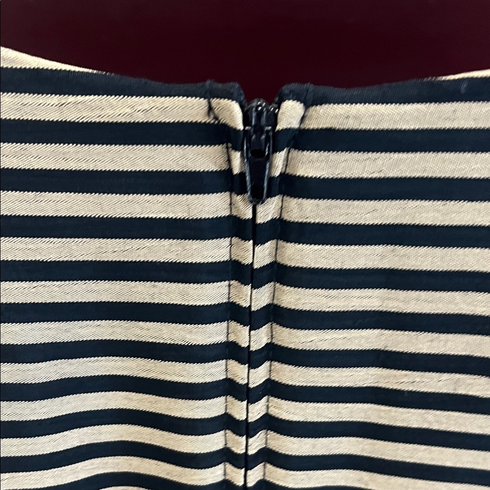 Betsy’s Things Striped Black and Tan Dress - Picture 5 of 9